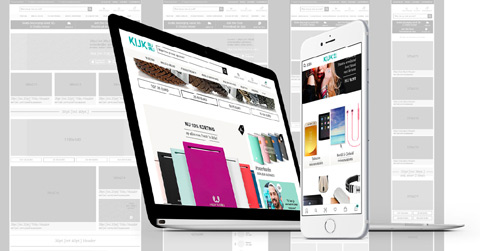 Showcase site design structure